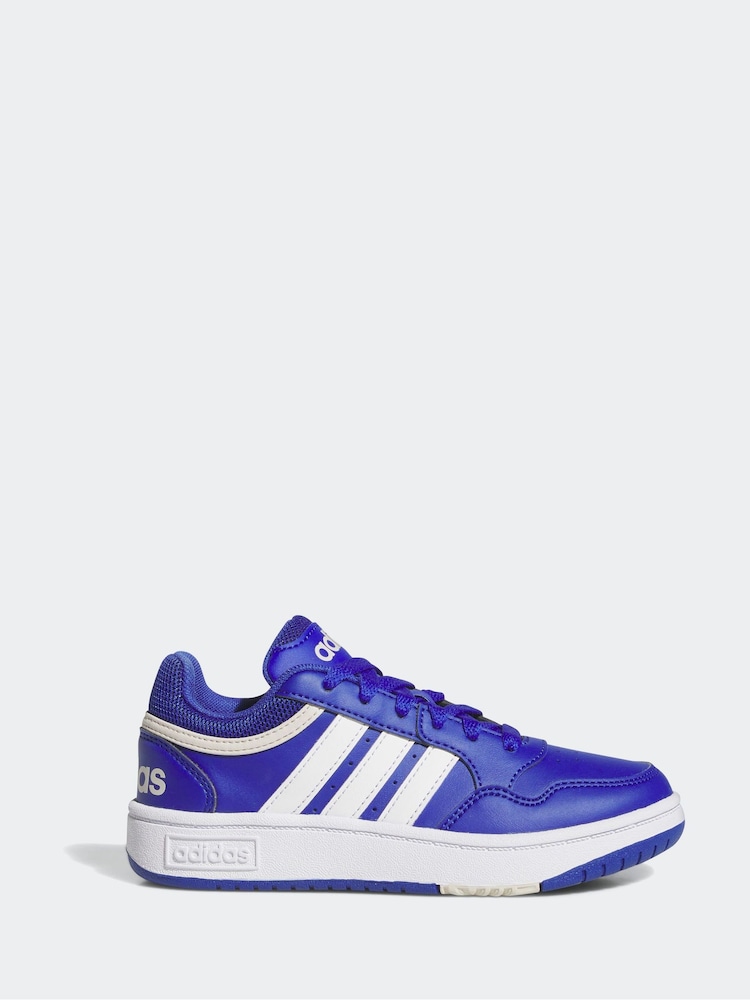 adidas Blue Hoops Trainers - Image 1 of 8