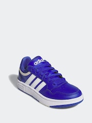 adidas Blue Hoops Trainers - Image 7 of 8
