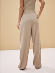 Stone - Figurbetonte Straight-Leg-Hose mit Bundfalte - Bild 4 von 8