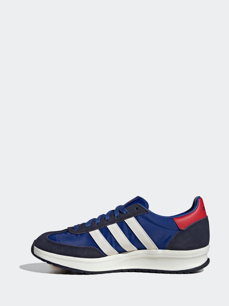 adidas Dark Blue Run 72 Trainers - Image 2 of 10 adidas Dark Blue Run 72 Trainers - Image 2 of 10