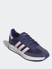 adidas Navy/White Run 72 Trainers - Image 7 of 12