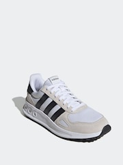 adidas White Run 84 Trainers - Image 3 of 8