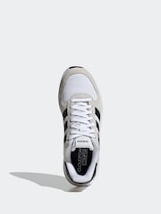 adidas White Run 84 Trainers - Image 5 of 8