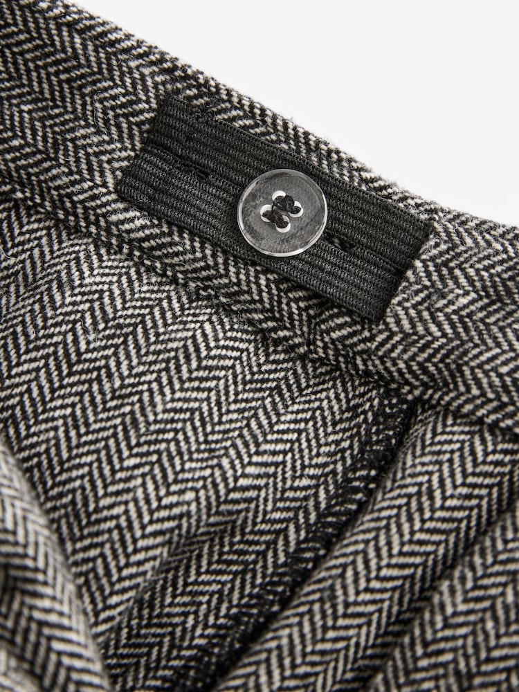 Grey Check Skort (3-16yrs) - Image 8 of 8