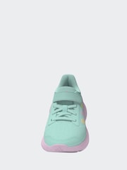 adidas Green/Pink Kids Tensaur Run 3.0 Trainers - Image 4 of 8