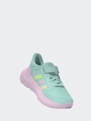 adidas Green/Pink Kids Tensaur Run 3.0 Trainers - Image 5 of 8