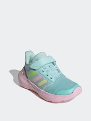 adidas Green/Pink Kids Tensaur Run 3.0 Trainers - Image 6 of 8