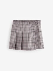 Black/White Check Skort (3-16yrs) - Image 5 of 7