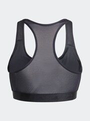 adidas Black Power Hyperglam Medium Support Bra - Image 7 of 7