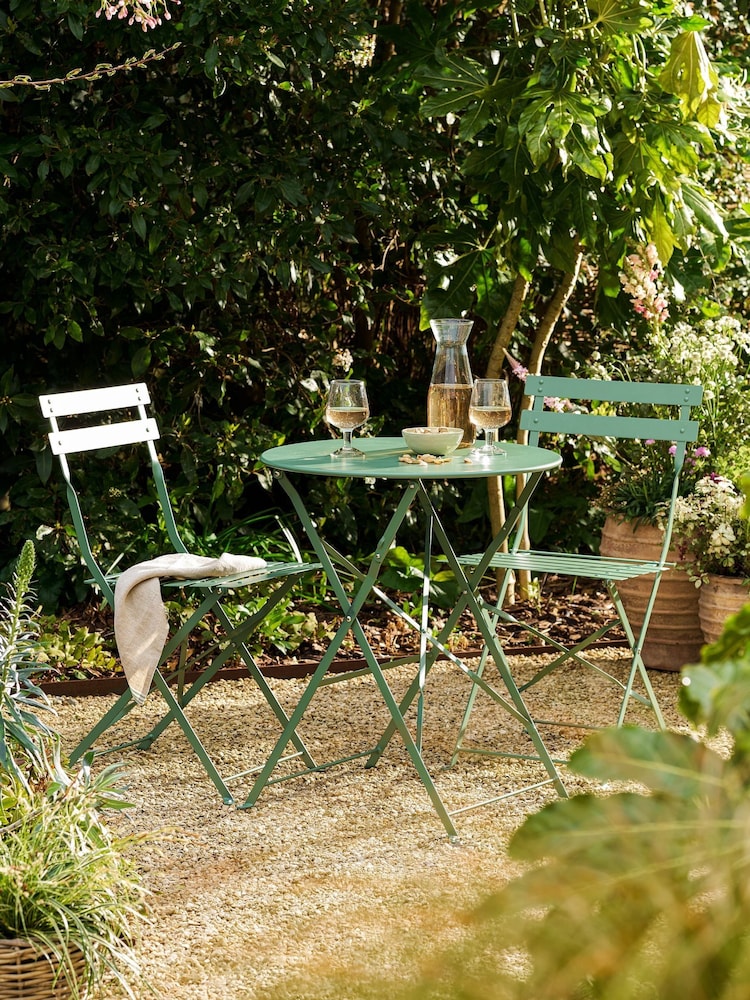 Garden Trading Natural Rive Droite Bistro Set - Image 1 of 6 Garden Trading Natural Rive Droite Bistro Set - Image 1 of 6