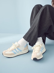 adidas Brown/Blue Run 70s 2.0 Shoes - Image 1 of 11