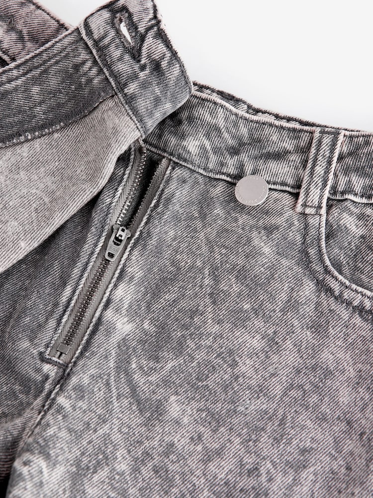 Grey 100% Cotton Denim Skort (3-16yrs) - Image 6 of 6 Grey 100% Cotton Denim Skort (3-16yrs) - Image 6 of 6
