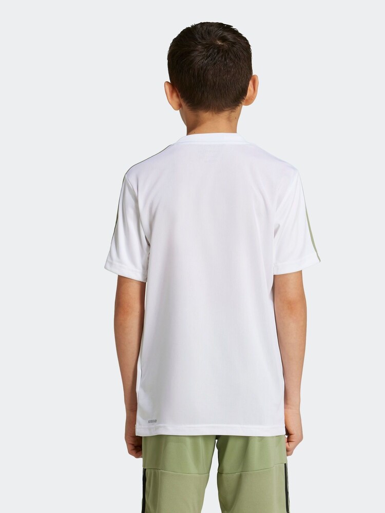 adidas Off White Sportswear Junior Train Essentials AEROREADY 3-Stripes Regular-Fit T-Shirt - Image 2 of 7