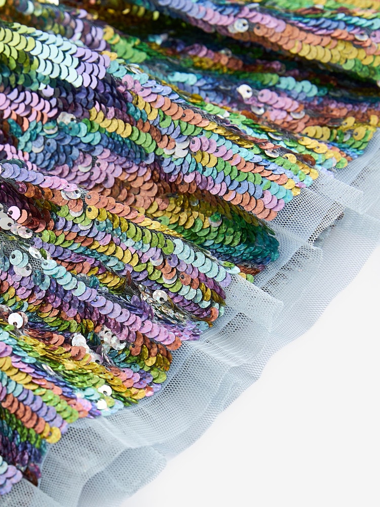 Rainbow Sequin Skirt (3-16yrs) - Image 7 of 7