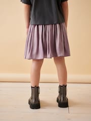Lilac Purple Metallic Skirt (3-16yrs) - Image 3 of 7