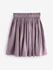 Lilac Purple Metallic Skirt (3-16yrs) - Image 6 of 7