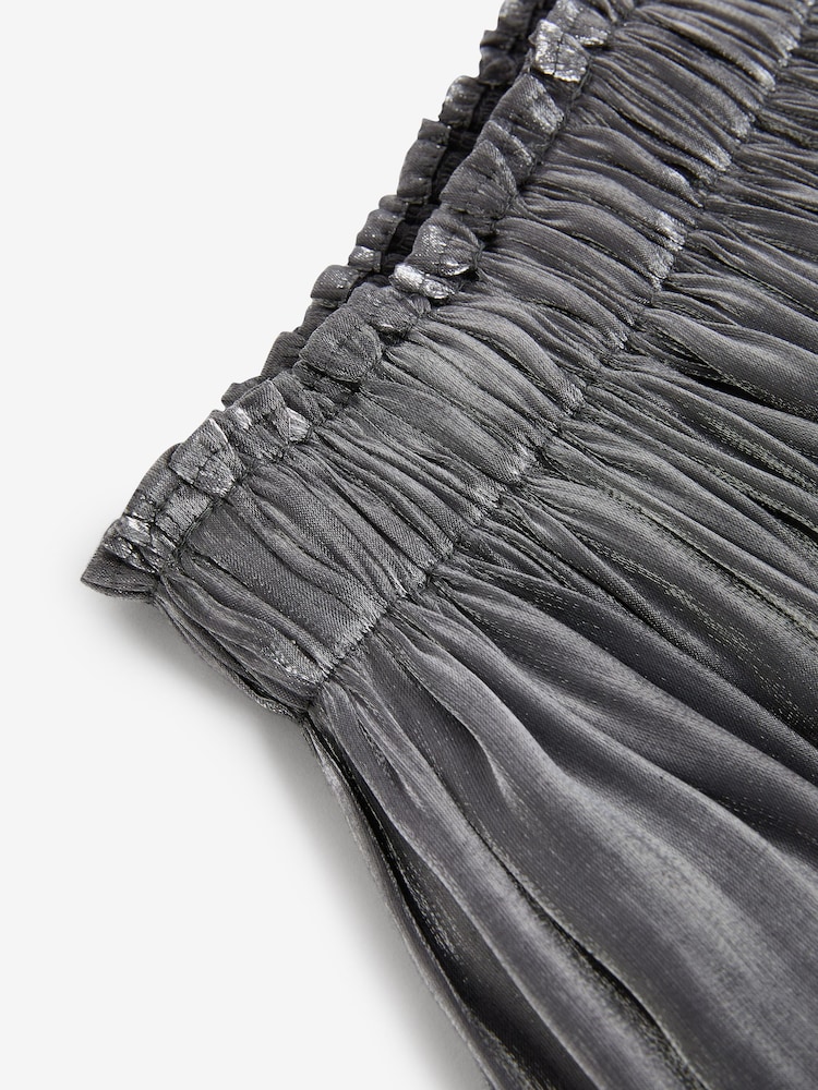Grey Metallic Skirt (3-16yrs) - Image 5 of 5
