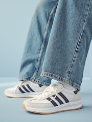 adidas Grey/black Run 70s 2.0 Shoes - Image 2 of 12
