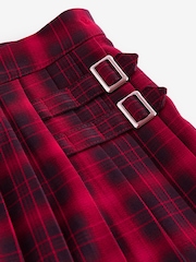 Red Check Pleated Skirt (3-16yrs) - Image 7 of 7