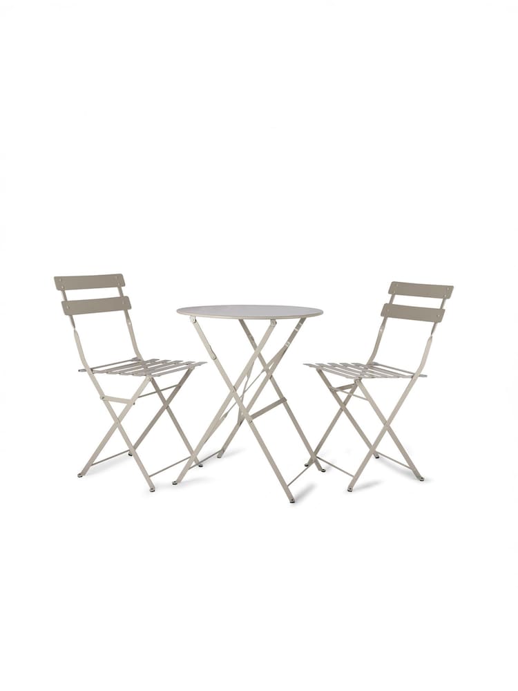 Garden Trading Natural Rive Droite Bistro Set - Image 4 of 4 Garden Trading Natural Rive Droite Bistro Set - Image 4 of 4