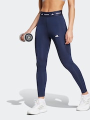 أزرق - لغينغز Techfit 7/8 من adidas  - صورة 1 من 1