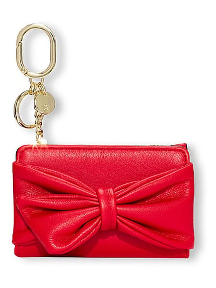 Victoria's Secret Lipstick Red Foldable Keyring Card Holder - Image 1 of 3