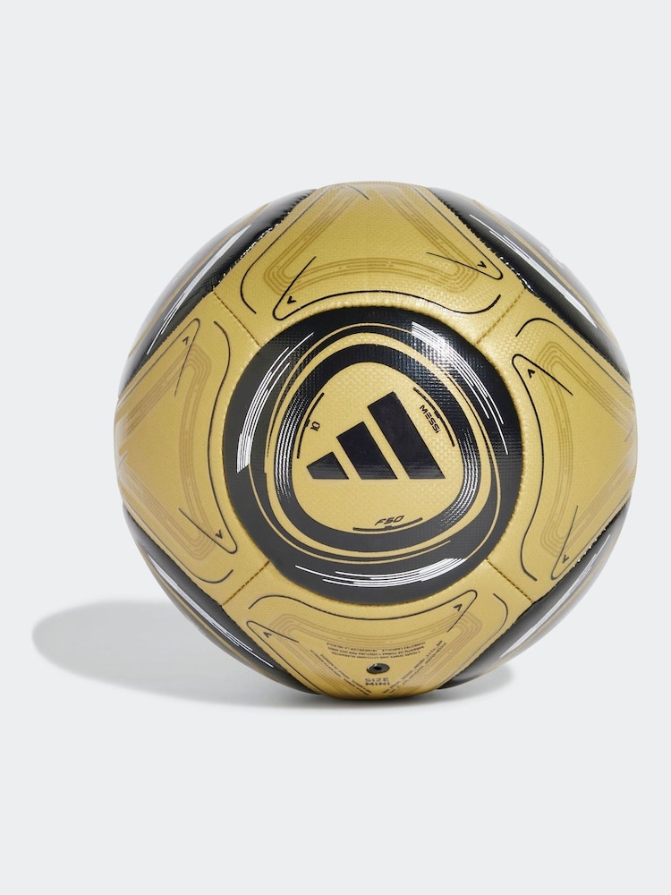adidas Natural Messi Mini Football - Image 1 of 1