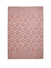 Catherine Lansfield Terracotta Cameo Floral Washable Rug - Image 3 of 6