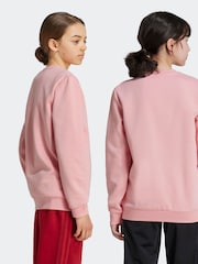 adidas Originals Pink Crew Sweatshirt - Image 5 of 6