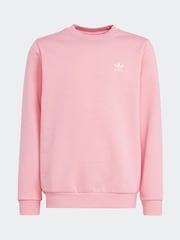 adidas Originals Pink Crew Sweatshirt - Image 6 of 6