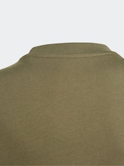 adidas Green Kids Sportswear 100% Cotton Camo Linear Graphic T-Shirt - Image 10 of 12