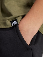 adidas Green Kids Sportswear 100% Cotton Camo Linear Graphic T-Shirt - Image 3 of 12