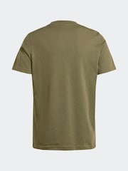adidas Green Kids Sportswear 100% Cotton Camo Linear Graphic T-Shirt - Image 8 of 12