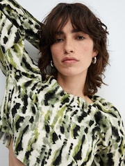 Mango Multi Bow Printed Blouse - Image 4 of 6