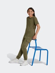adidas Green Kids Originals 100% Cotton T-Shirt - Image 1 of 5