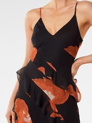 Forever New Red Poppy Ruffle Dress - Image 4 of 4