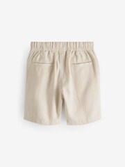 Cream Textured Stripe Shorts (3-16yrs) - Image 1 of 3