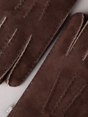 Lakeland Leather Brown Sheepskin Gloves - Image 4 of 4