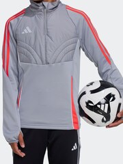 adidas Grey Trio24 Football Top - Image 3 of 5