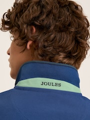 Joules Woody Blue Slim Fit Cotton Pique Polo Shirt - Image 6 of 7