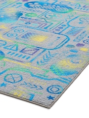 Catherine Lansfield Gamer Washable Childrens Rug - Imagen 4 de 5