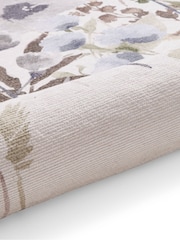 Catherine Lansfield Blue Country Floral Washable Rug - Image 5 of 5