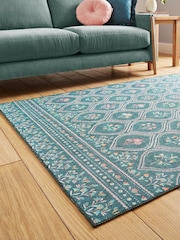 Catherine Lansfield Cameo Floral Washable Rug - Imagen 2 de 5