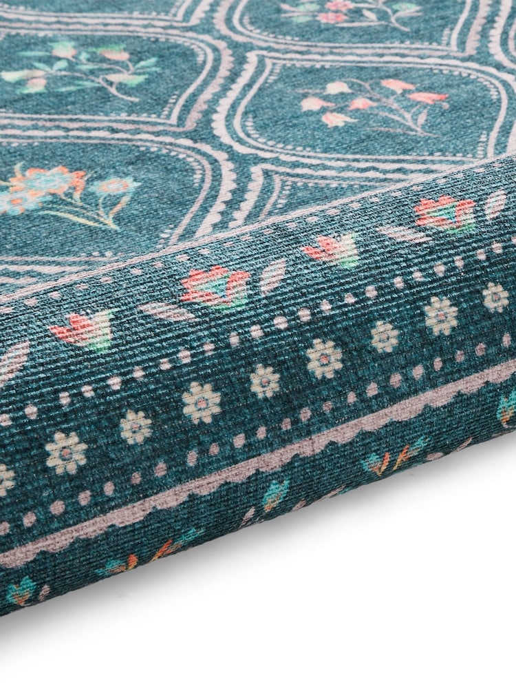 Catherine Lansfield Cameo Floral Washable Rug - Imagen 5 de 5 Catherine Lansfield Cameo Floral Washable Rug - Imagen 5 de 5