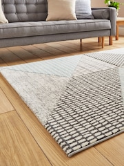 Catherine Lansfield Larsson Geo Modern Rug - Imagen 2 de 6