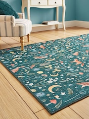 Catherine Lansfield Twilight Animals Washable Rug - Imagen 2 de 6