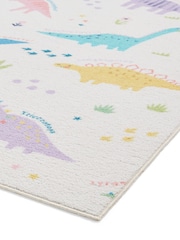Catherine Lansfield Dinosaur Friends Washable Childrens Rug - Imagen 4 de 5