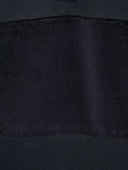 Reiss Navy Selin 13-14 yrs Slim Fit Half-Zip Funnel Neck Velour Sweatshirt - Image 6 of 6