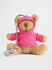 Gap Pink Brannan Bear Hoodie Bag Charm - Image 1 of 3