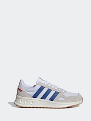 adidas Blue/White Run 84s Trainers - Image 1 of 18